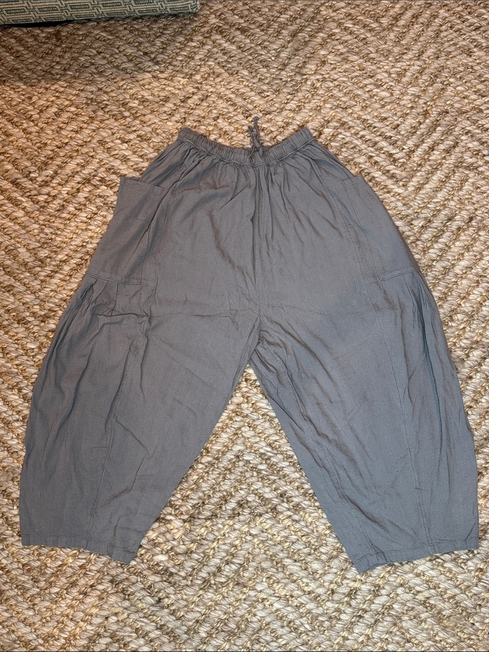 Free People Quinn pants - gray - size Small